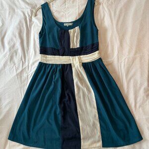 By Stella Dress - Blue and White